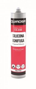 Silicona BRIK-CEN CS-240 Quiadsa ignifuga resistente a altas temperaturas