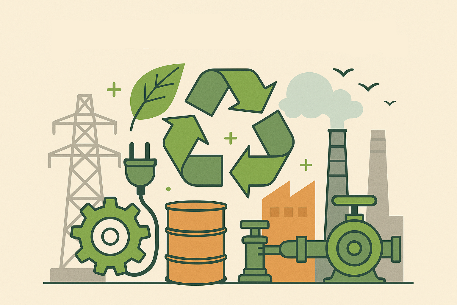 Ecología Industrial aplicada a los suministros industriales