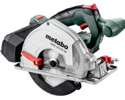 SIERRA CIRCULAR MANUAL PARA METAL DE BATERÍA MKS 18 LTX 58 METABO MKS-18 LTX-58